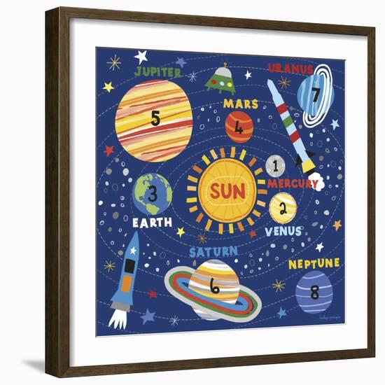 Space Explorer I-Lesley Grainger-Framed Giclee Print