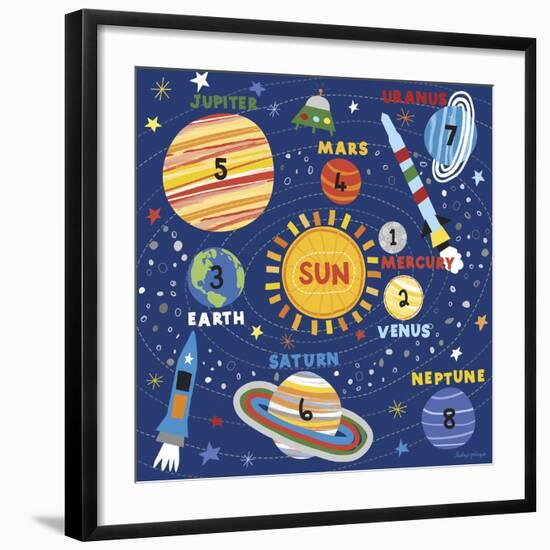 Space Explorer I-Lesley Grainger-Framed Giclee Print