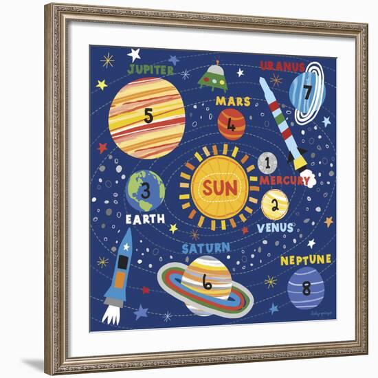 Space Explorer I-Lesley Grainger-Framed Giclee Print