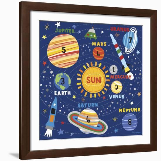 Space Explorer I-Lesley Grainger-Framed Giclee Print