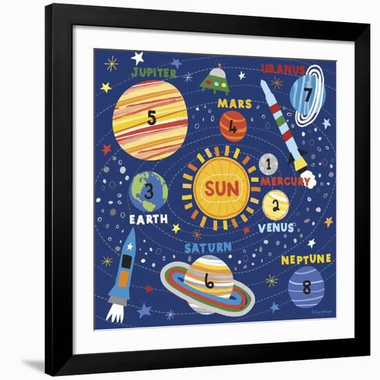 Space Explorer I-Lesley Grainger-Framed Giclee Print