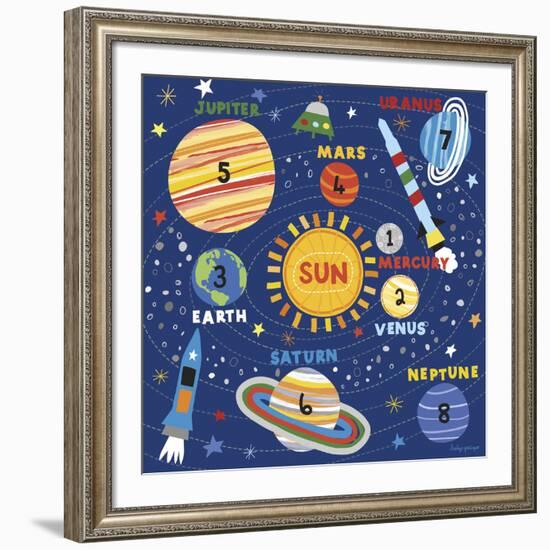 Space Explorer I-Lesley Grainger-Framed Giclee Print