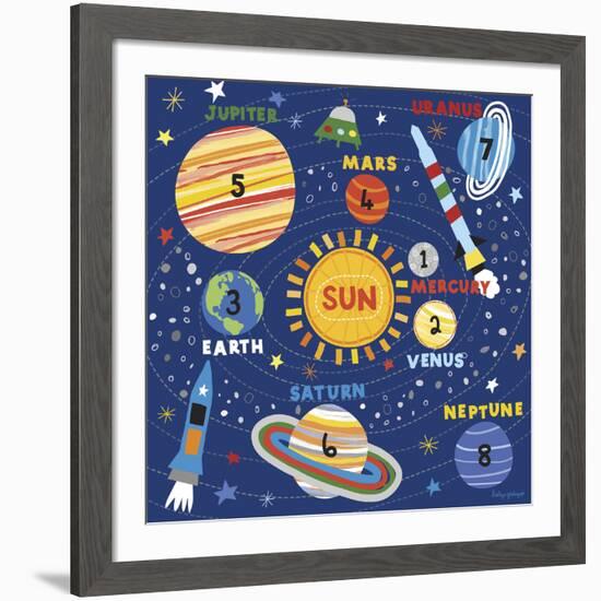 Space Explorer I-Lesley Grainger-Framed Giclee Print