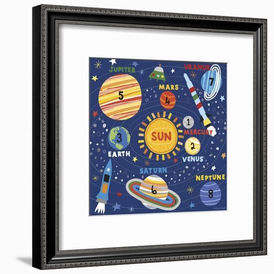 Space Explorer I-Lesley Grainger-Framed Art Print