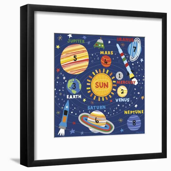 Space Explorer I-Lesley Grainger-Framed Art Print