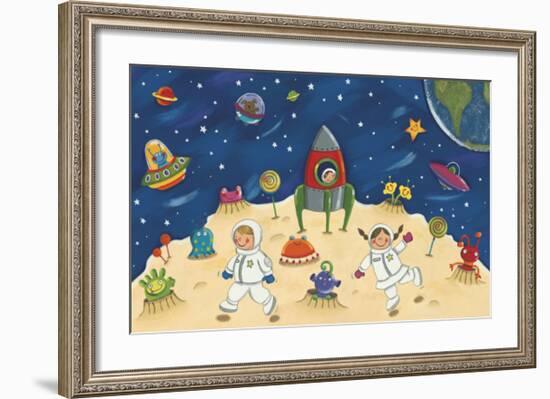 Space Fun-Sophie Harding-Framed Art Print