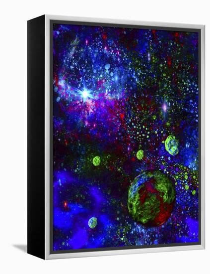 Space Gypsies-MusicDreamerArt-Framed Premier Image Canvas