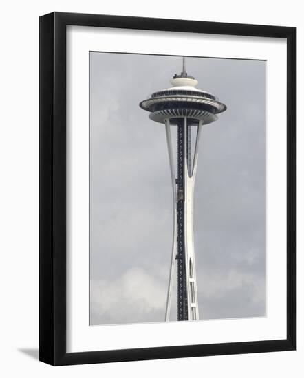 Space Needle, 520 Ft Tall, Seattle, Washington State, United States of America, North America-De Mann Jean-Pierre-Framed Photographic Print