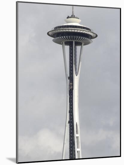 Space Needle, 520 Ft Tall, Seattle, Washington State, United States of America, North America-De Mann Jean-Pierre-Mounted Photographic Print