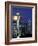 Space Needle and Full Moon, Seattle, Washington, USA-William Sutton-Framed Photographic Print