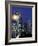 Space Needle and Full Moon, Seattle, Washington, USA-William Sutton-Framed Photographic Print