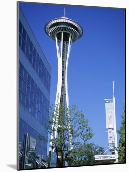 Space Needle, Seattle, Washington State, USA-J Lightfoot-Mounted Photographic Print