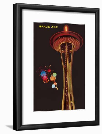 Space Needle, Seattle, Washington-null-Framed Art Print