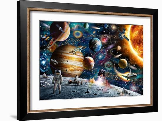 Space Odyssey-Adrian Chesterman-Framed Art Print