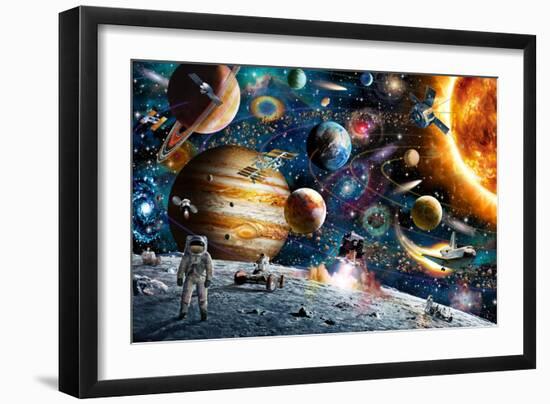 Space Odyssey-Adrian Chesterman-Framed Premium Giclee Print