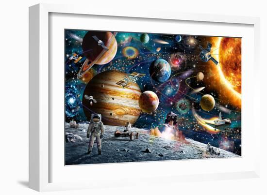 Space Odyssey-Adrian Chesterman-Framed Premium Giclee Print