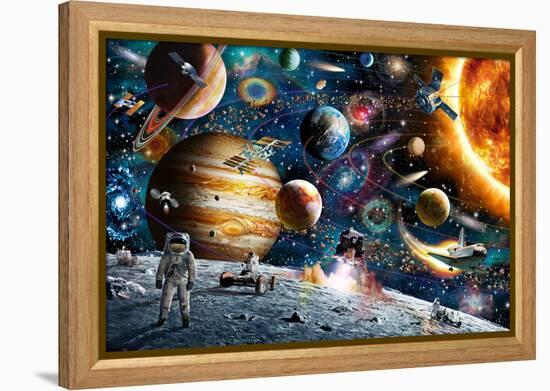 Space Odyssey-Adrian Chesterman-Framed Stretched Canvas