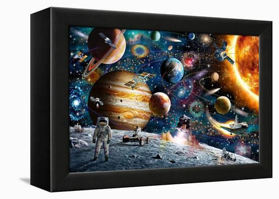 Space Odyssey-Adrian Chesterman-Framed Stretched Canvas