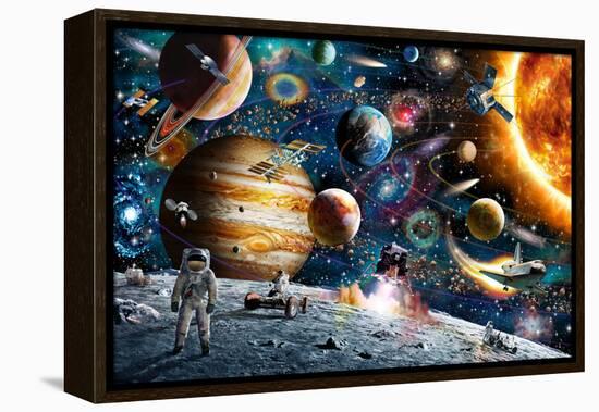 Space Odyssey-Adrian Chesterman-Framed Stretched Canvas