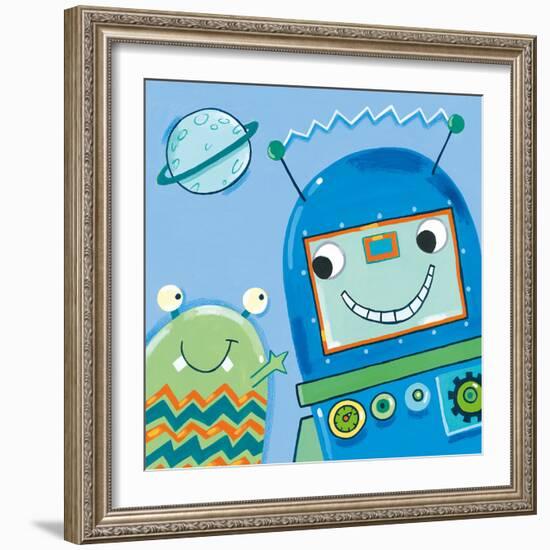 Space Pals II-Sophie Harding-Framed Giclee Print