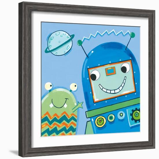 Space Pals II-Sophie Harding-Framed Giclee Print