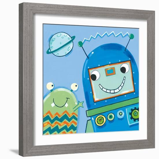 Space Pals II-Sophie Harding-Framed Giclee Print