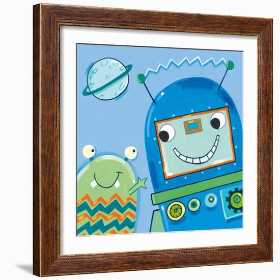 Space Pals II-Sophie Harding-Framed Giclee Print