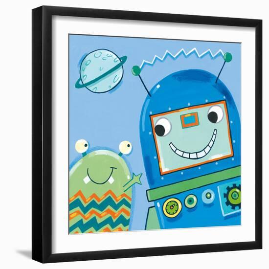 Space Pals II-Sophie Harding-Framed Giclee Print