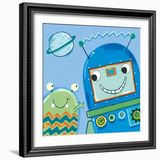 Space Pals II-Sophie Harding-Framed Giclee Print