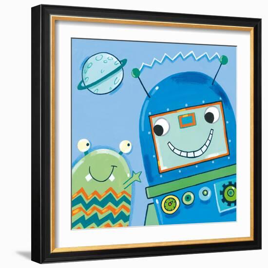 Space Pals II-Sophie Harding-Framed Giclee Print