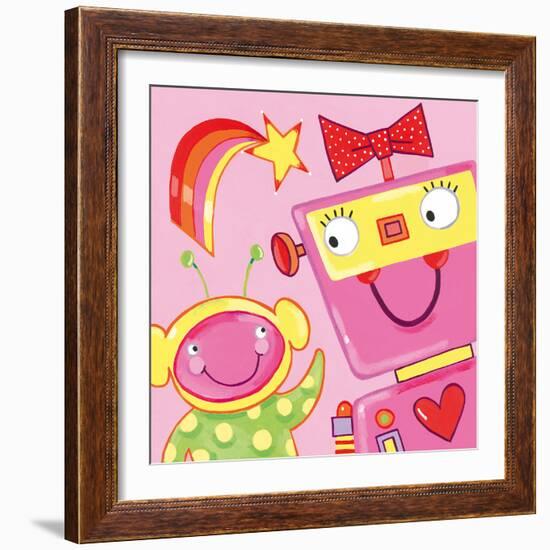 Space Pals IV-Sophie Harding-Framed Giclee Print