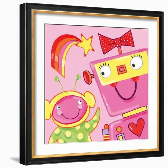 Space Pals IV-Sophie Harding-Framed Giclee Print