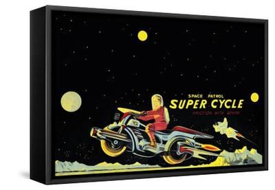 Space Patrol Super Cycle' Art Print 