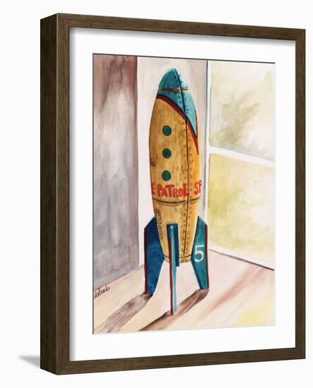 Space Patrol-Jennifer Redstreake Geary-Framed Art Print