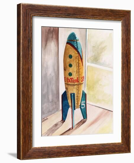 Space Patrol-Jennifer Redstreake Geary-Framed Art Print