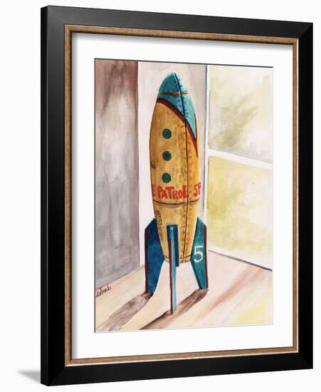 Space Patrol-Jennifer Redstreake Geary-Framed Art Print