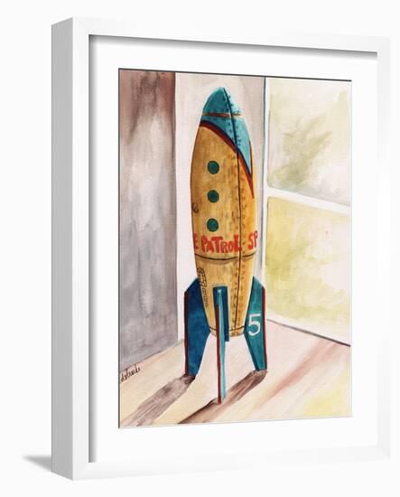 Space Patrol-Jennifer Redstreake Geary-Framed Art Print
