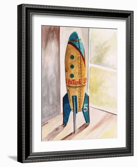 Space Patrol-Jennifer Redstreake Geary-Framed Art Print