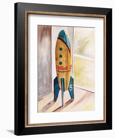 Space Patrol-Jennifer Redstreake Geary-Framed Art Print