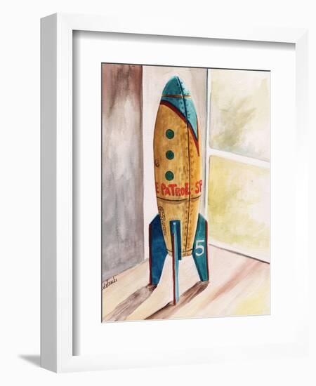 Space Patrol-Jennifer Redstreake Geary-Framed Art Print