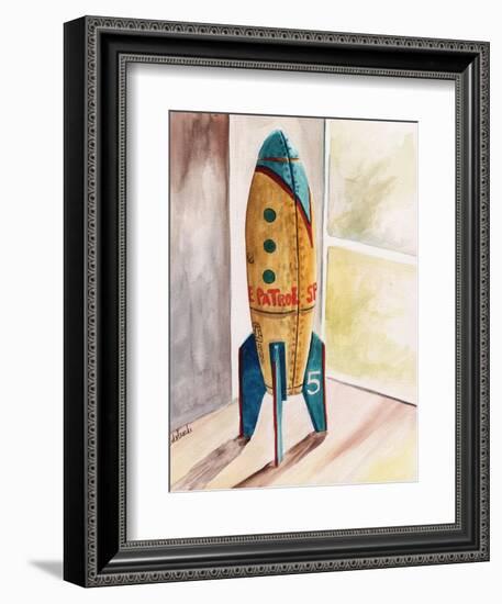 Space Patrol-Jennifer Redstreake Geary-Framed Art Print