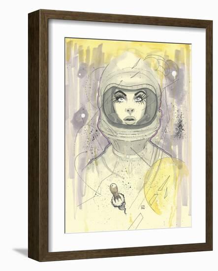 Space Queen 1 30-Craig Snodgrass-Framed Giclee Print