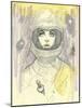 Space Queen 1 30-Craig Snodgrass-Mounted Giclee Print