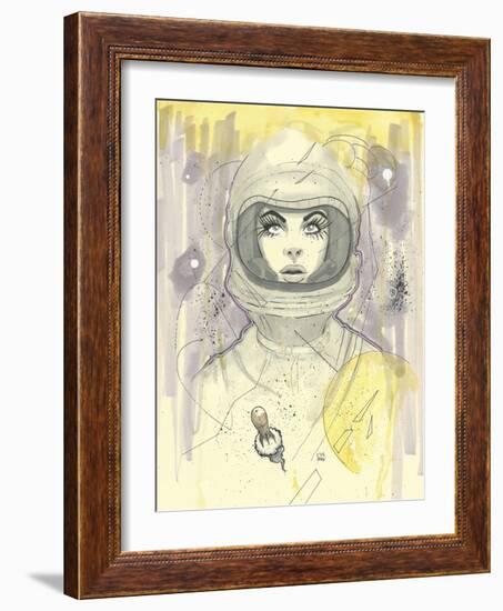 Space Queen 1 30-Craig Snodgrass-Framed Premium Giclee Print