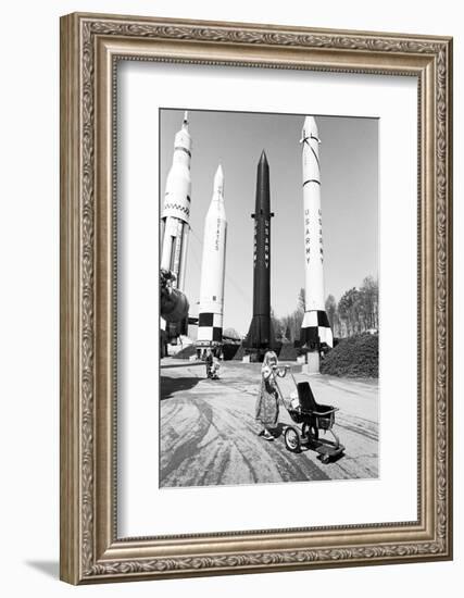 Space Rockets at Huntsville, Alabama, 2015-Jaschi Klein-Framed Photographic Print