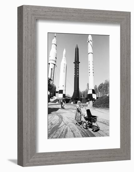 Space Rockets at Huntsville, Alabama, 2015-Jaschi Klein-Framed Photographic Print