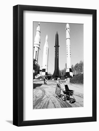 Space Rockets at Huntsville, Alabama, 2015-Jaschi Klein-Framed Photographic Print