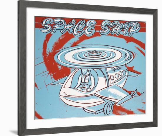 Space Ship, 1983-Andy Warhol-Framed Art Print