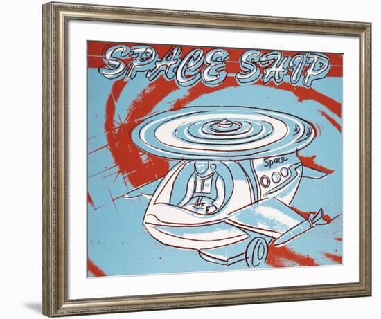 Space Ship, 1983-Andy Warhol-Framed Art Print