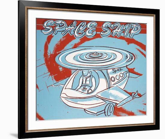 Space Ship, 1983-Andy Warhol-Framed Art Print